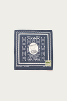 Kapital - Fastcolor Selvedge Bandanna (POLKA DOTS HARD RAIN) 15x15 - Navy - Canoe Club