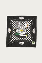 Kapital - Fastcolor Selvedge Bandana (RAINBOWY NO WOMAN NO CRY) - Black - Canoe Club
