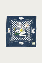 Kapital - Fastcolor Selvedge Bandana (RAINBOWY NO WOMAN NO CRY) - Navy - Canoe Club