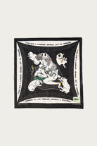 Kapital - Fastcolor Selvedge Bandana (RAINSKULL NO WOMAN NO CRY) - Black - Canoe Club