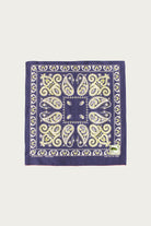Kapital - Fastcolor Selvedge Bandanna (SAMBO Paisely) 15x15 - Purple - Canoe Club