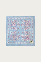 Kapital - Fastcolor Selvedge Bandanna (SAMBO Paisely) 20x20 - Sax - Canoe Club