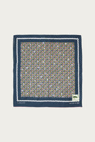 Kapital - Fastcolor Selvedge Bandanna (SKULL & FLOWER) - Navy - Canoe Club