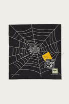 Kapital - Fastcolor Selvedge Bandanna (SPIDER PECKISH RAINBOWY) - Black - Canoe Club