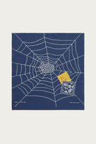 Kapital - Fastcolor Selvedge Bandanna (SPIDER PECKISH RAINBOWY) - Navy - Canoe Club