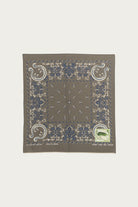 Kapital - Fastcolor Selvedge Bandanna (Antler NAJA) 15x15 - Khaki - Canoe Club