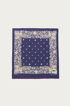 Kapital - Fastcolor Selvedge Bandanna (CHURCHILL GARDEN) 15x15 - Purple - Canoe Club