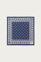 Kapital - Fastcolor Selvedge Bandanna (HORSE SHOE) - Navy - Canoe Club