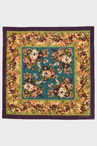 Kapital - Fastcolor Selvedge Bandanna (NADESHIKO-Champetre) - Eggplant - Canoe Club