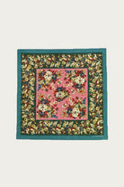 Kapital - Fastcolor Selvedge Bandanna (NADESHIKO-Champetre) - Turquoise - Canoe Club