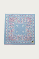 Kapital - Fastcolor Selvedge Bandanna (SAMBO Paisely) 30x30 - Sax - Canoe Club