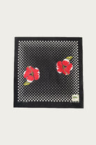 Kapital - Fastcolor Selvedge Bandana (Coco Hibiscus) - Black - Canoe Club