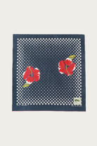 Kapital - Fastcolor Selvedge Bandana (Coco Hibiscus) - Navy - Canoe Club