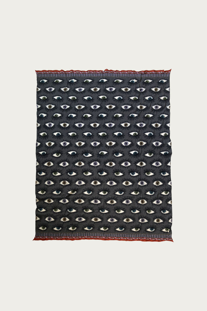 Kapital - Fulling Wool Blanket SPEAKEASY (Colorful) - Charcoal - Canoe Club