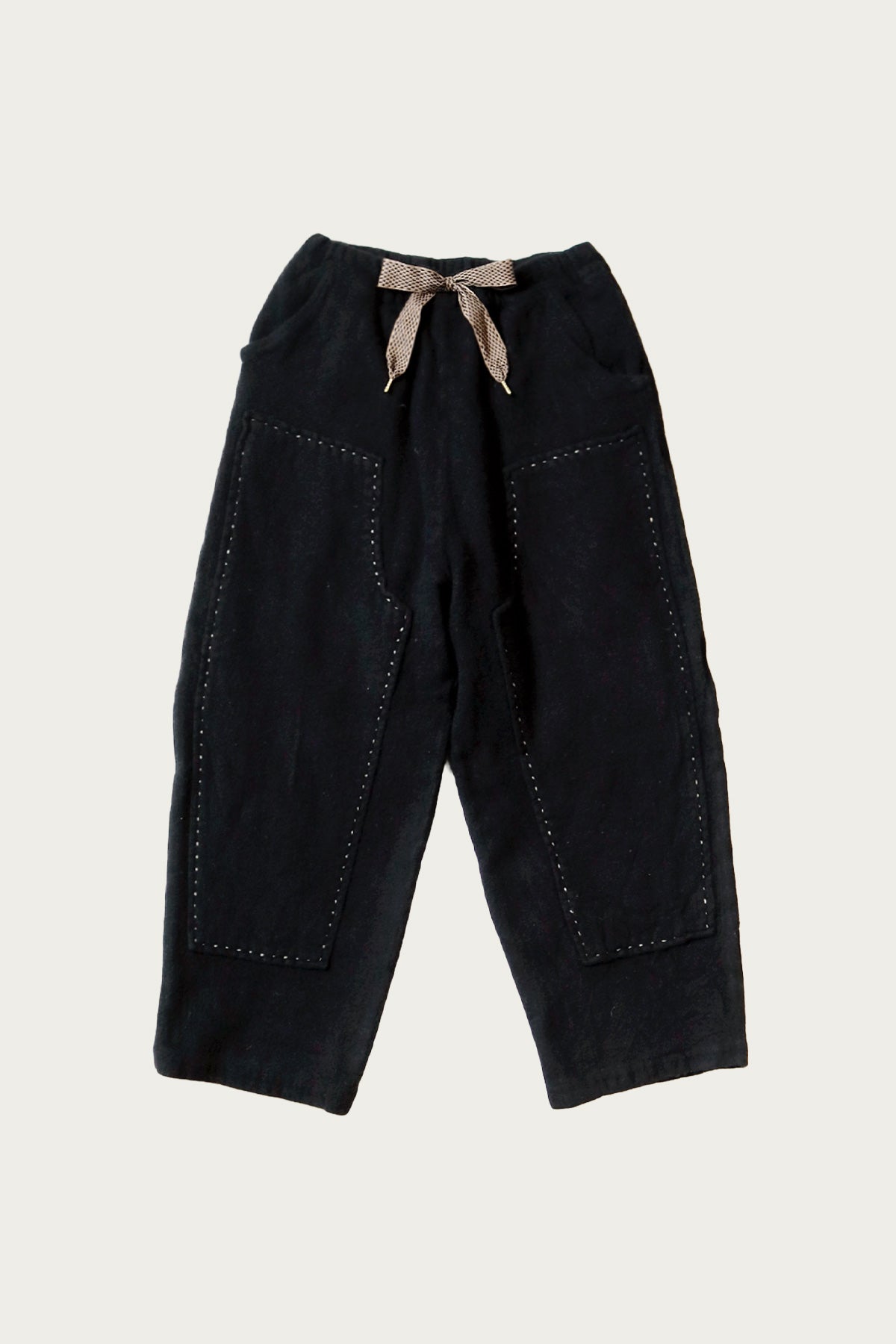 Kapital - Fulling Wool CASA Pants - Black - Canoe Club