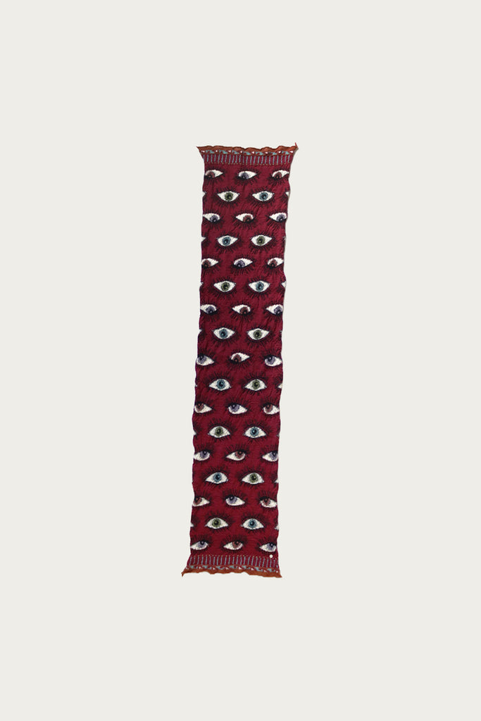 Kapital - Fulling Wool HAPPY Scarf SPEAKEASY(Colorful) - Wine - Canoe Club