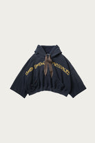 Kapital - SWT Knit DEVIL Hoodie (BORO BOROUGH MASSACRE)S-font - Black - Canoe Club