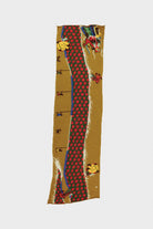 Kapital - Fulling Wool HAPPY Scarf DRAGON DANCE & PROFILE RAINBOW) - Mustard - Canoe Club