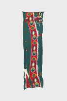 Kapital - Fulling Wool HAPPY Scarf DRAGON DANCE - Turquoise - Canoe Club