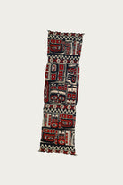 Kapital - Fulling Wool Scarf ALASKA RAVEN - Red - Canoe Club