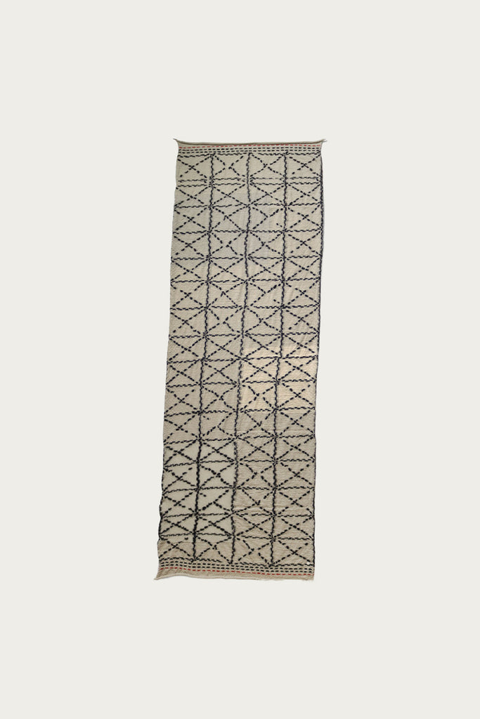 Kapital - Fulling Wool Scarf SASHIKO - Natural - Canoe Club