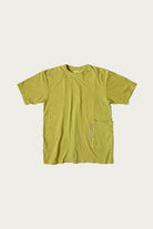Kapital - Gauze Jersey BISCUIT Pocket T - Yellow Green - Canoe Club