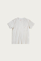 Kapital - Gauze Jersey Crew Pocket T - Ivory - Canoe Club