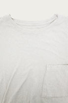 Kapital - Gauze Jersey Crew Pocket T - Ivory - Canoe Club