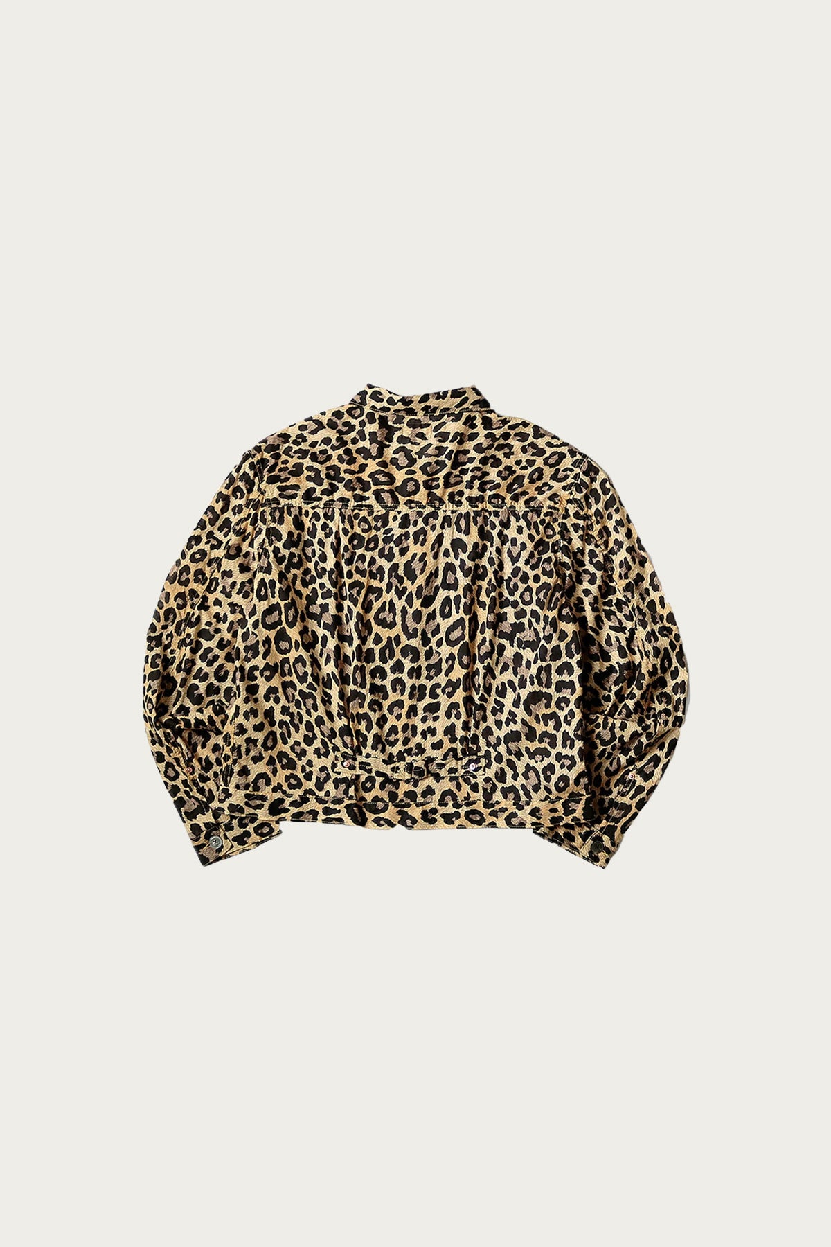 Kapital - Gauze Leopard 1st JKT - Brown - Canoe Club