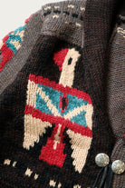 Kapital - Hand Knit STD Cowichan Cardigan - Charcoal - Canoe Club