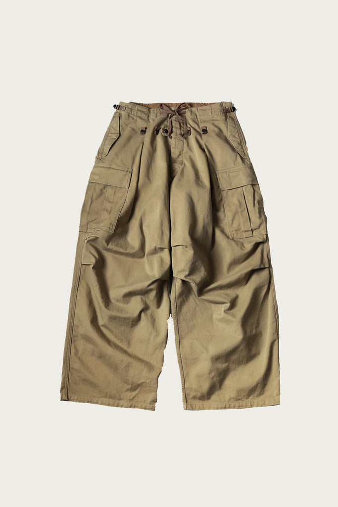 Kapital - Heavy Drill Cotton JUMBO Cargo Pants - Beige - Canoe Club