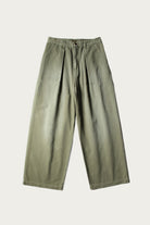 Kapital - Herringbone FATIGUE Baggy Pants - Khaki - Canoe Club
