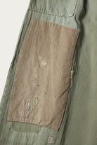 Kapital - Herringbone FATIGUE Baggy Pants (RUSHFIELD Remake) - Khaki - Canoe Club