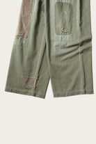 Kapital - Herringbone FATIGUE Baggy Pants (RUSHFIELD Remake) - Khaki - Canoe Club
