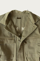 Kapital - Herringbone MONKEY Jumpsuit (FACTORY-REPAIR &Embroidery) - Khaki - Canoe Club