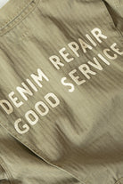 Kapital - Herringbone MONKEY Jumpsuit (FACTORY-REPAIR &Embroidery) - Khaki - Canoe Club