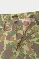 Kapital - Hunter Camo Herringbone PORT Baggy Pants - Camo - Canoe Club