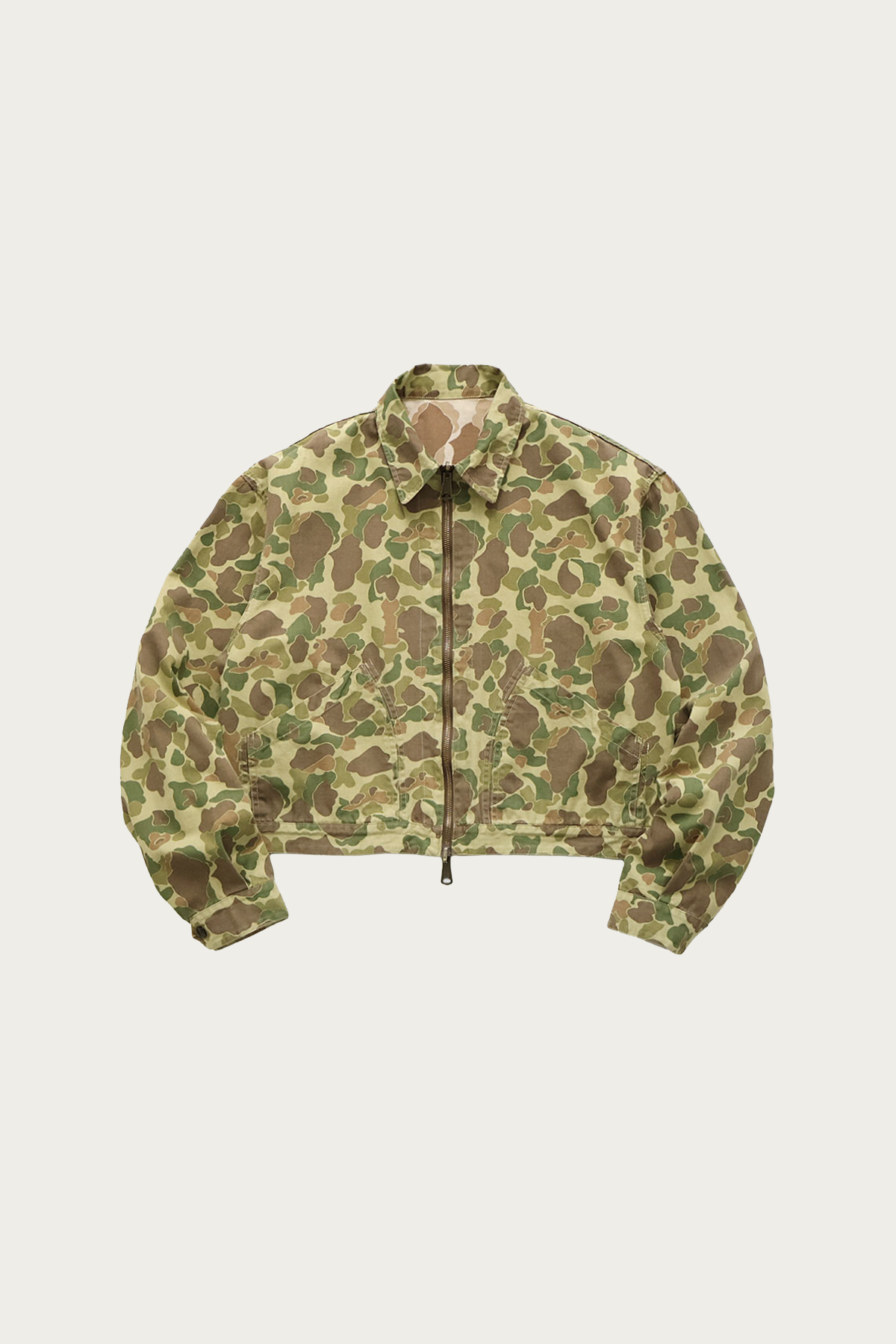 Kapital - HUNTER CAMO Herringbone Reversible Drizzler JKT - HunterCAMO - Canoe Club