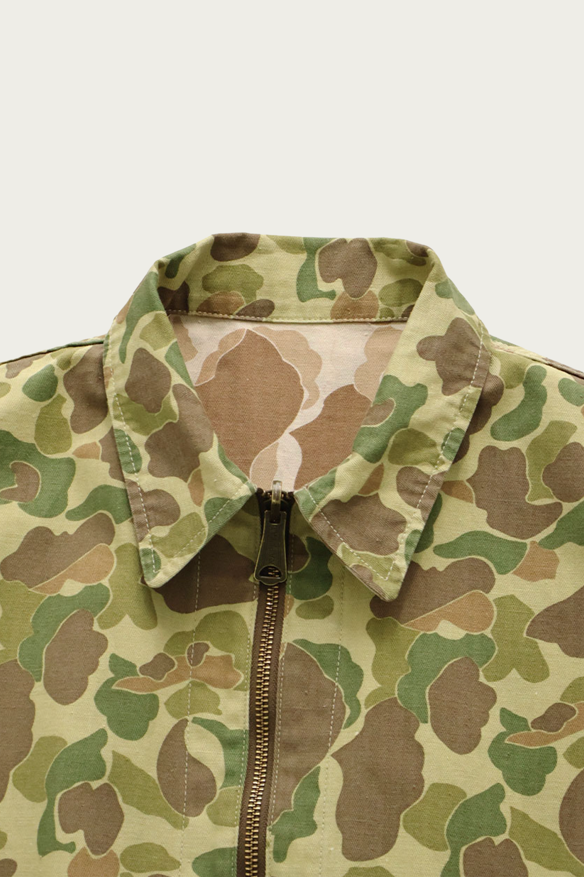 Kapital - HUNTER CAMO Herringbone Reversible Drizzler JKT - HunterCAMO - Canoe Club