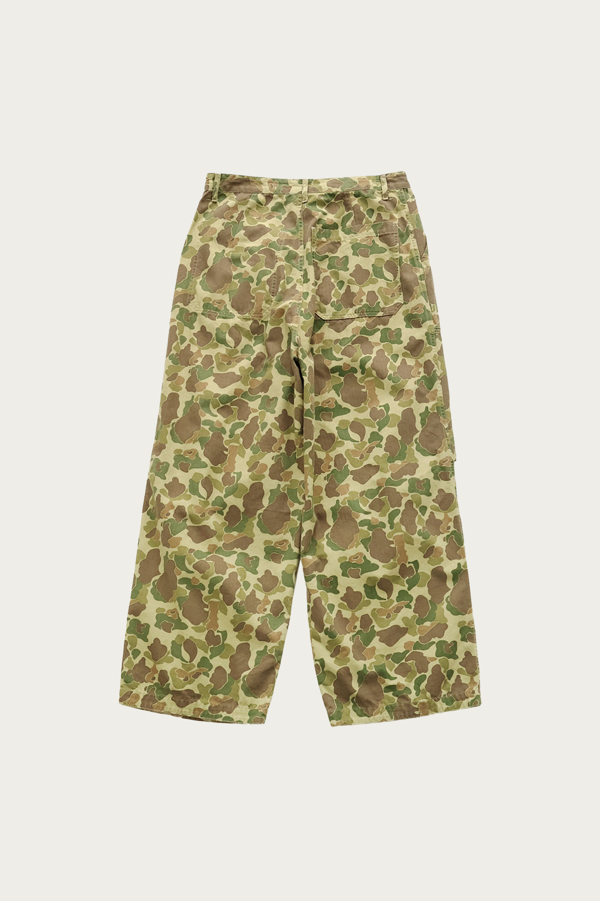 Kapital - HUNTER CAMO Herringbone Reversible Fatigue Baggy Pants - HunterCAMO - Canoe Club