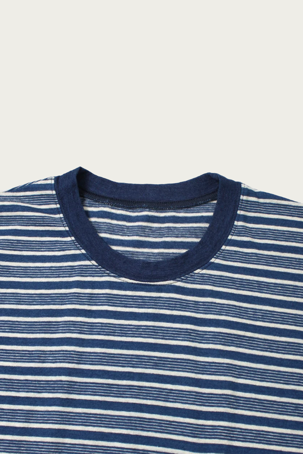 Kapital - IDG Stripe Jersey PENNANT T (3 flags) - Taki Stripe - Canoe Club