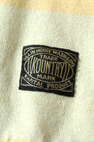 Kapital - JAIL Stripe Jersey BIG Rugger Shirt - Yellow/Green - Canoe Club