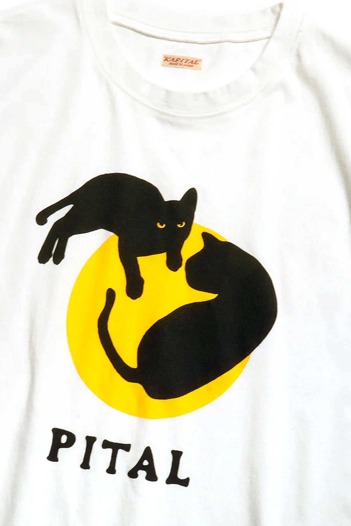 Kapital - 20/- Jersey Crew T (CATPITAL) - White - Canoe Club