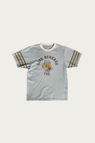 Kapital - 20/-Jersey RINGER-T (College CAPITAL) - Blue - Canoe Club