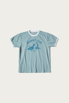 Kapital - 20/-Jersey RINGER T (KOUNTRY CLUB) - Blue Grey - Canoe Club