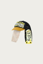 Kapital - KAPSIZE RULEpt LUMBER Track CAP - Black/Gold - Canoe Club