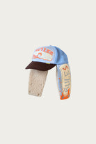 Kapital - KAPSIZE RULEpt LUMBER Track CAP - Sax/Brown - Canoe Club