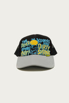 Kapital - KOUNTRY DIRTY SHRINK Trucker Cap - Black/Grey - Canoe Club