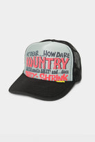 Kapital - KOUNTRY DIRTY SHRINK Trucker CAP - Gray x Black - Canoe Club