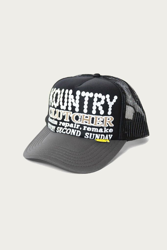 Kapital - KOUNTRY PEARL CLUTCHER TRUCK CAP - Black/Gray - Canoe Club